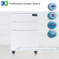 Office most popular iron under desk drawer movable file cabinet